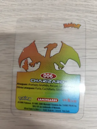 Cartas Pokémon Lamincards 2005