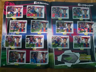 Álbum cromos Liga BBVA 2015-16. Completo.