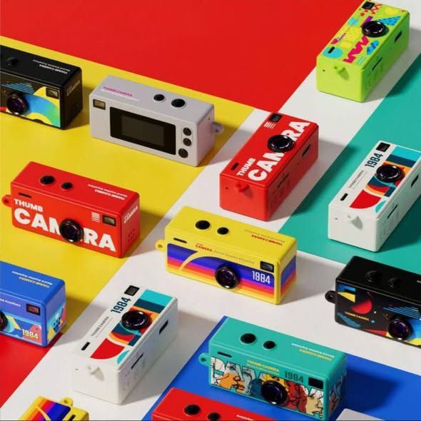 Mini Cámara Swiss+Go Tipo Charmera (1080p)