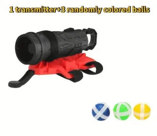 Lanzador de bolas pegajosas para niños