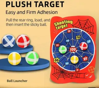 Lanzador de bolas pegajosas para niños