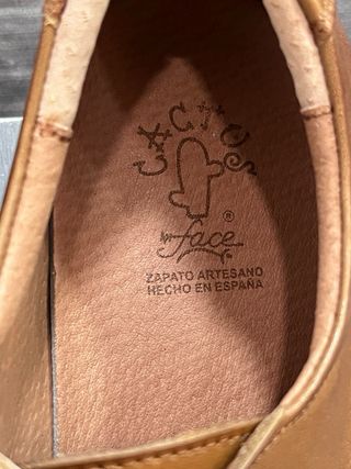 Zapatos de piel con cordones nuevos T44