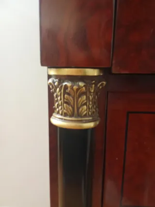 Escritorio de madera 3 cajones Secrétaire