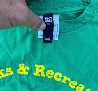 Camiseta DC Shoes Parks & Recreation Verde