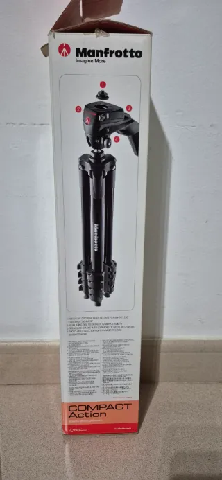 Trípode Manfrotto Compact Action
