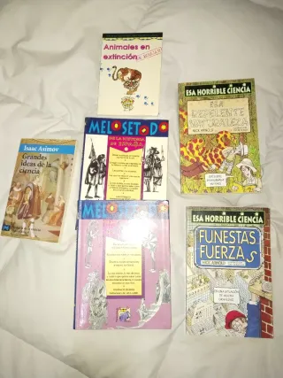 Libros sobre ciencia e historia para niños