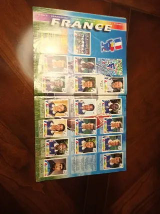 Álbum Panini Mundial Francia 98