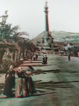 "Barcelona Historia en Relleu" con gafas 3D