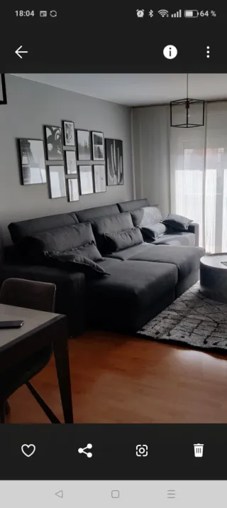 Sofá modular XXL con motor