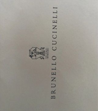 Borsa originale Brunello Cucinelli + carta velina