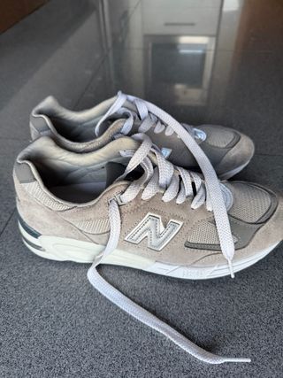 Zapatillas New Balance USA Beige/Gris