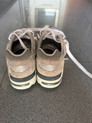 Zapatillas New Balance USA Beige/Gris
