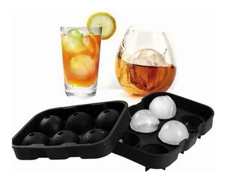 Cubitera 6 Hielos Redondos Grandes Silicona