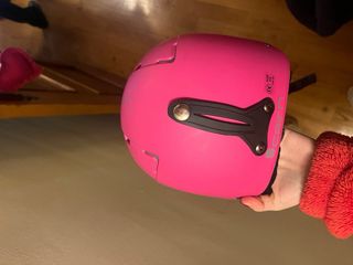Casco de esquí rosa talla XS