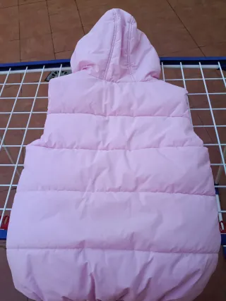 Chaleco rosa niña 10 años Kiabi