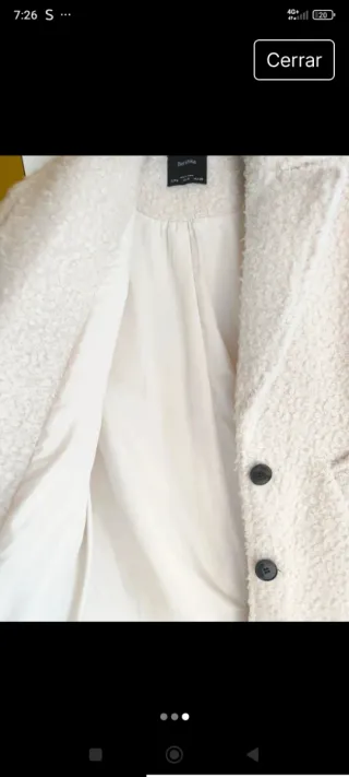 Abrigo,en muy buen estado Marca , Bershka