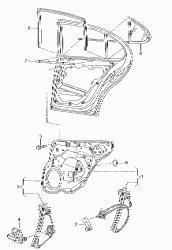 ELEVALUNAS ELECTRICO TRA. DCHO. VOLKSWAGEN GOLF IV BERLINA (1J1)(10.1997->2004) 1.6