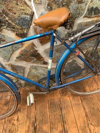 Bicicleta Orbea Azul Vintage