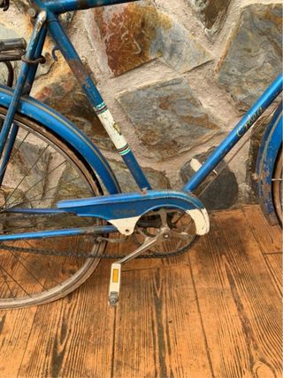 Bicicleta Orbea Azul Vintage