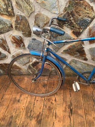 Bicicleta Orbea Azul Vintage