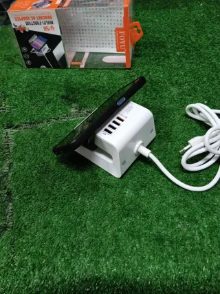 Caricabatterie Foyu 6 USB Poggia Smartphone