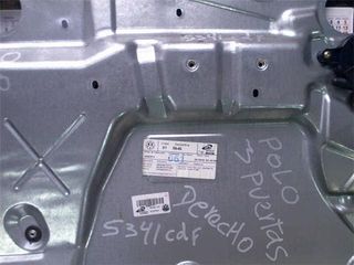 ELEVALUNAS ELECTRICO DCHO. VOLKSWAGEN POLO IV (9N1)(11.2001->) 1.4 TDI