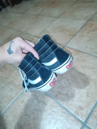 Scarpe Vans Sk8-Hi nere US 8