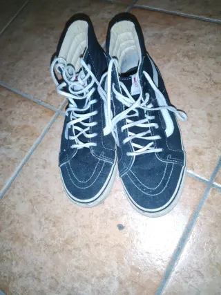 Scarpe Vans Sk8-Hi nere US 8