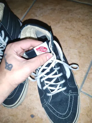 Scarpe Vans Sk8-Hi nere US 8