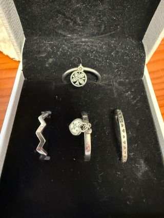 7 Anillos Pandora Tallas 54-58