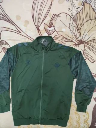 Chaqueta chándal Hummel verde Betis