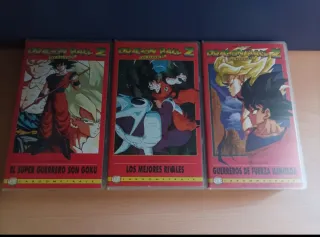 Pack VHS Dragon Ball Z Películas 7, 8 y 9