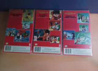 Pack VHS Dragon Ball Z Películas 7, 8 y 9