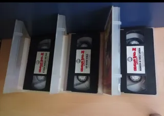 Pack VHS Dragon Ball Z Películas 7, 8 y 9