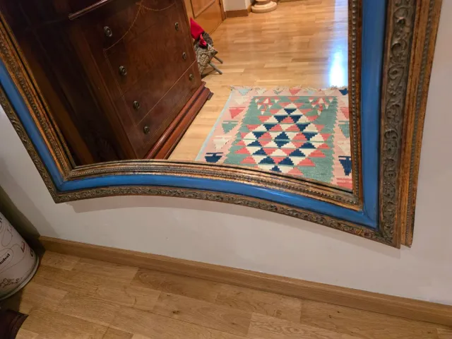 Espejo Vintage Madera y Cristal de calidad (2 unds