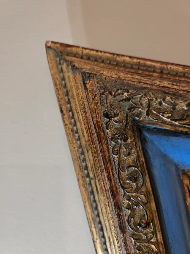 Espejo Vintage Madera y Cristal de calidad (2 unds