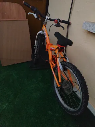 Bicicleta infantil Topbike naranja