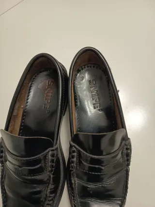 Mocasines Snipe Negros Talla 39