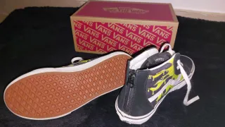 Zapatillas Vans SK8-Hi Negro y Amarillo