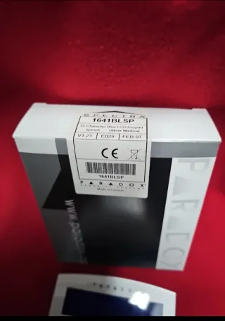 Teclado Alarma PARADOX 1641 BLSP Nuevo