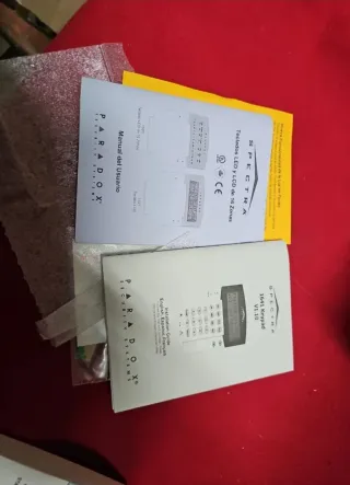 Teclado Alarma PARADOX 1641 BLSP Nuevo