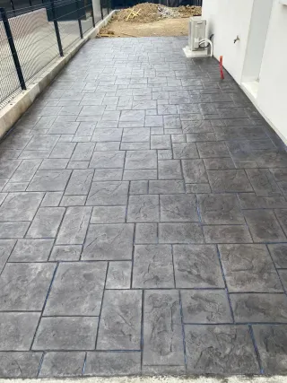 Pavimentos impresos, presupuesto sin compromiso