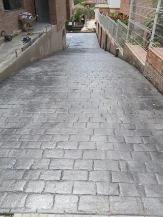 Pavimentos impresos, presupuesto sin compromiso