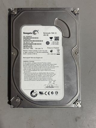 Disco Duro Seagate Barracuda 250GB