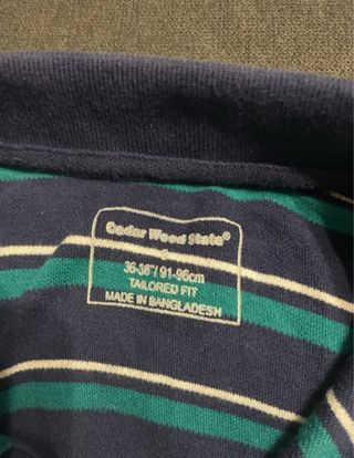 Polo a rayas El Corte Inglés - Talla S