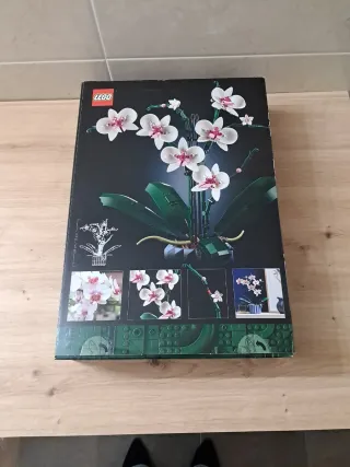 Caja vacia Lego Orquídea 10311 Botanical Collectio