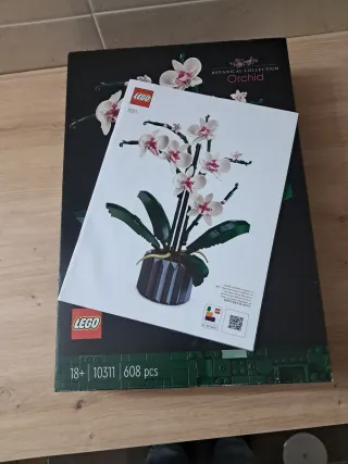 Caja vacia Lego Orquídea 10311 Botanical Collectio
