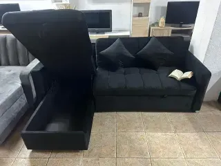 SOFA CAMA CHAISE LONGUE MEDIDA 210 X 146 CON ARCON