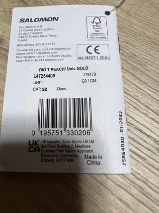 Gafas Salomon RIO Niña Esqui/Snowboard