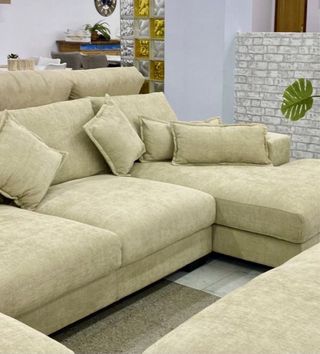 Rinconera XL con puff convertible  / Muebles Nuevo